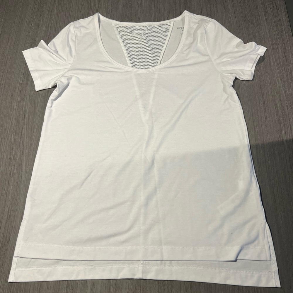 Joe Fresh White Relaxed Short Sleeve Tee